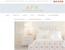 Tablet Screenshot of afkfurniture.com